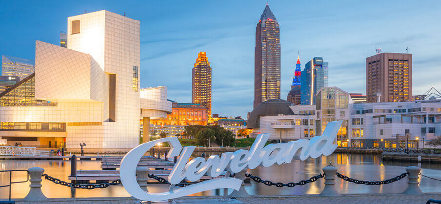 cleveland ohio shop natural gas and electricity deregulated city skyline